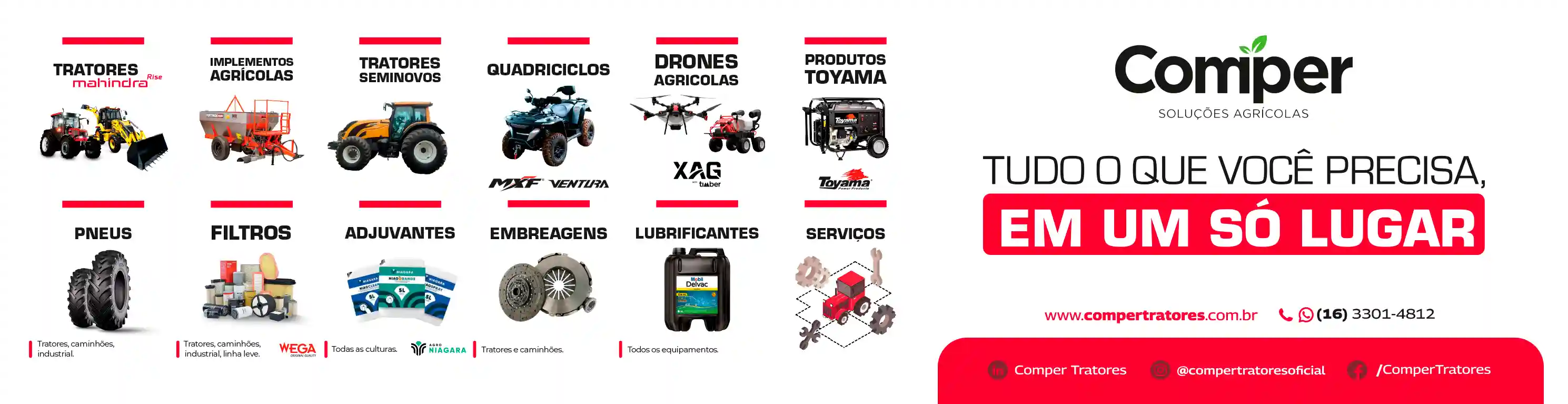 Publicidade Comper Soluções Agrícolas